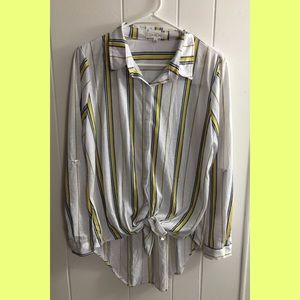 Striped Business Top